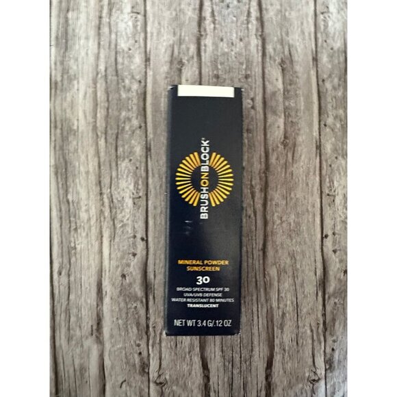 Brush on Block Mineral Powder Sunscreen broad spectrum spf 30 0.12 Ozs - Picture 1 of 2